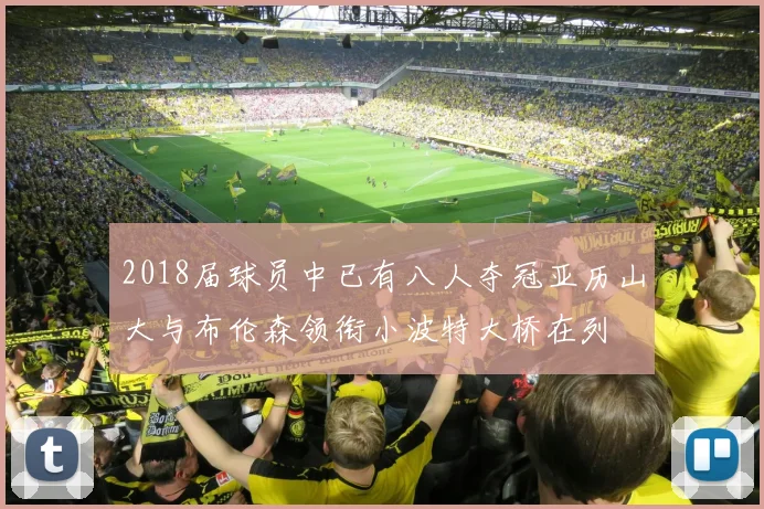 2018届球员中已有八人夺冠亚历山大与布伦森领衔小波特大桥在列