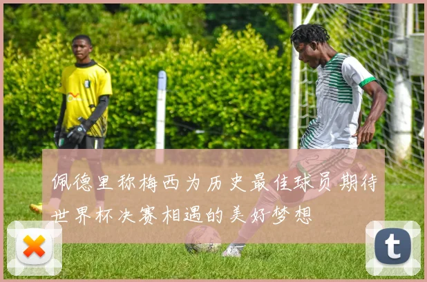 佩德里称梅西为历史最佳球员期待世界杯决赛相遇的美好梦想